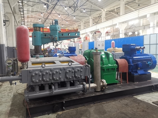 5ZB400-van de vijf-Cilinder de Pomp Waterinjectie met de Elektrische Gedreven Motor van 400KW